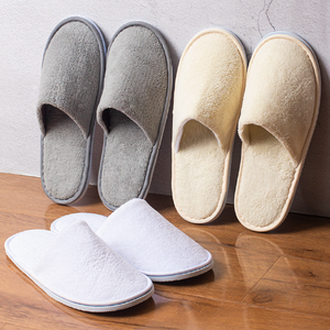 Fabricante profesional, calidad confiable, suavidad moderada, ajuste acogedor, sentido grueso, pies cálidos, zapatillas desechables de hotel - Product Image 6