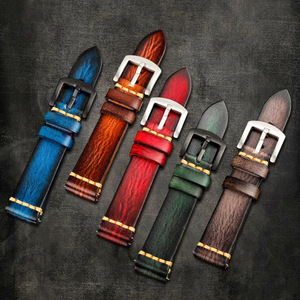 22mm smart watch 41mm 45mm cinturino in pelle per Iphone apple cinturini per orologi cinturino da polso in pelle - Product Image 1