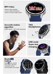 2024 New DT Đồng hồ x Smartwatch sức khỏe giám sát 4GB Bộ nhớ tải về video âm nhạc MP3 Máy nghe nhạc AMOLED hiển thị thông minh đồng hồ với trò chơi - Product Image 5
