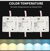 Ce Rhos Custom 65*65Mm Module de rétroéclairage LED Design ultra-mince avec couleur et forme personnalisables pour boîte à lumière LED industrielle 220V