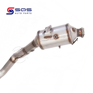 Système d'échappement SQS, <span class=keywords><strong>filtre</strong></span> <span class=keywords><strong>à</strong></span> <span class=keywords><strong>particules</strong></span> de suie <span class=keywords><strong>FAP</strong></span>, <span class=keywords><strong>filtre</strong></span> DPF pour Hyundai Tucson Santa Fe II CM 2.2 CRDi D4EB, catalyseur et <span class=keywords><strong>filtre</strong></span> <span class=keywords><strong>à</strong></span> <span class=keywords><strong>particules</strong></span> combinés - Product Image 4