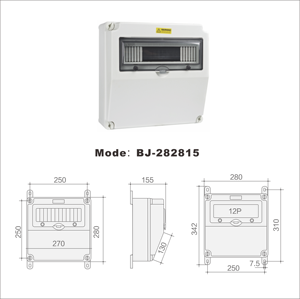 Boîte de <span class=keywords><strong>prise</strong></span> murale <span class=keywords><strong>électrique</strong></span> industrielle B&J <span class=keywords><strong>étanche</strong></span> IP67 IK08 en ABS pour intérieur/<span class=keywords><strong>extérieur</strong></span> <span class=keywords><strong>avec</strong></span> fonction de jonction - Product Image 4