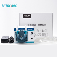LEIRONG ZP2000ml/min Acide Précision Distribution 24V Petite Mini Micro Dosage Réglable Laboratoire Pompe Péristaltique