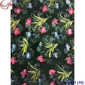 Neuheit 2024 Mehrfarbiger Handgezeichneter Metallischer Jacquard-Stoff Dirac Somali aus Samt und Nylon für Saris und Hochzeitskleider - Product Image 2