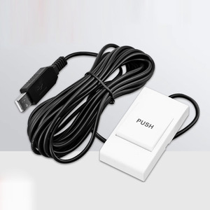 <b>Usb</b> Foot <b>Switch</b> Push Button Plastic Shell Silver Alloy Contact 12V-380V For Medical Imaging Game Control - Product Image 1