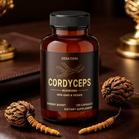 Capsules de Cordyceps préférées par le personnel – Soutien à la fatigue adrénalesse et formule bien-être rénale – Certifié IFOS