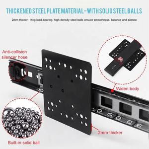 Quincaillerie de meubles modernes, système de glissières de porte à rabat de 35 mm, glissières de placard de cuisine et de salle à manger pliantes et pivotantes pour meuble TV - Product Image 5