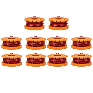 WA0010 WA0004 10PCS Cabezal de recortadora con carrete de nailon de 1.6mm y 10FT/3.05M para Worx Trimmer WG151 WG163 WG170 - Product Image 1