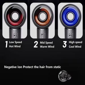 Secador de Pelo Iónico de Secado Rápido y Temperatura Constante, Plegable y de Alta Velocidad para Uso en Hoteles y Hogares - Product Image 5