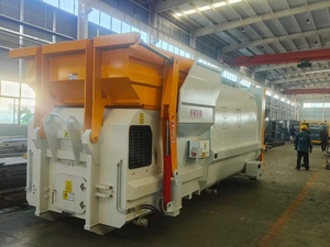 Station de transfert de déchets diesel, nouvelle station de compression des ordures, solution tout-en-un, station de compression des ordures mobile de 12 m³ - Product Image 3