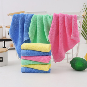 Paños de Limpieza Absorbentes Multiusos de 25*25cm, <span class=keywords><strong>Toalla</strong></span> de Limpieza de Algodón Cosida, Paño de Cocina de Bambú para Limpiar Platos - Product Image 2