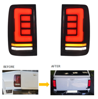 Nouveau design amélioré, feux arrière LED fumés pour VW AMAROK 2010-2016 2016-2022, modification premium, entièrement LED