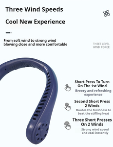 พัดลมชาร์จแบบพกพาขนาดเล็กพับได้สำหรับตั้งแคมป์ใช้กลางแจ้งชาร์จด้วย USB - Product Image 3