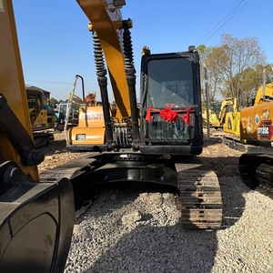 Excavatrice sur chenilles d'occasion SANY SY135C de 13,5 tonnes, entièrement hydraulique, pour la construction routière municipale - Product Image 6
