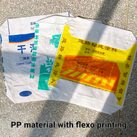 Recyclable 25kg 50kg Valve Kraft Paper Bag for Cement Mortar Tile Adhesive 3 Layer Heavy Duty Composite Empty Packaging Sack
