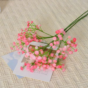 Tiges de <span class=keywords><strong>Gypsophile</strong></span> Artificielle Premium Effet Naturel 42CM à 3 Branches pour Bouquet de <span class=keywords><strong>Mariage</strong></span> et Décoration Intérieure - Product Image 5