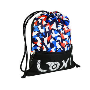 Bolsa de polvo de nailon impermeable de bolsillo para gimnasio con logotipo estampado en blanco algodón grande para gorra sombreros de zapatos bolsa de almacenamiento con cordón - Product Image 6