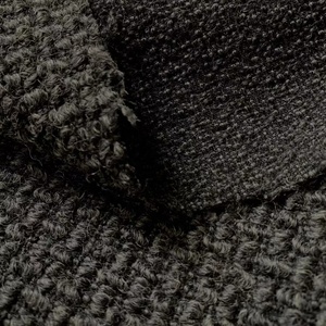 630 gam/mét <span class=keywords><strong>40</strong></span> Len <span class=keywords><strong>60</strong></span> <span class=keywords><strong>Polyester</strong></span> Nhỏ Hương Thơm Phong Cách Tweed Len Vải Của Phụ Nữ Vải Nhà Máy Tóc Thẳng - Product Image 5