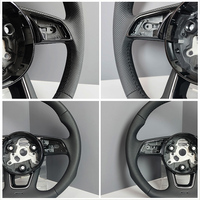 Pièces automobiles personnalisées, volant en cuir pour AUDI A4 B8 B9 A5 A6 C6 C7 S3 S4 S5 Q3 Q5