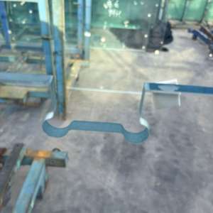 Panneaux en <span class=keywords><strong>verre</strong></span> trempé résistant à l'eau pour cabines de douche, <span class=keywords><strong>verre</strong></span> de douche trempé avec perçage personnalisé et découpes pour charnières - Product Image 2