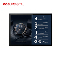 Écran LCD commercial intérieur Full HD pour affichage publicitaire numérique WiFi tactile pour ascenseurs, avec mise à jour à distance, idéal pour les agences