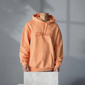 Sweat à capuche surdimensionné 5XL pour homme, 500 g/m², avec logo personnalisé, manches longues, épaules tombantes, coupe courte - Product Image 3