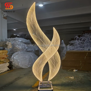 Fondo de Escenario para Eventos de Boda Popular SMOOTH, Decoración de Pasillo, Telón de Fondo LED con Alas de Ángel Grandes - Product Image 6