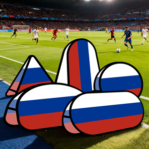 Bannière ovale pop-up en tissu tricoté warp-knit pour la publicité extérieure et les tentes promotionnelles en Russie - Product Image 4