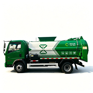 รถบรรทุกขยะครัว HOWO 4x2 ถังสแตนเลส รถกำจัดเศษอาหาร - Product Image 3