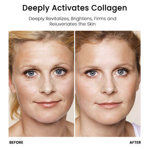 Crema <span class=keywords><strong>facial</strong></span> antiarrugas MULAN, loción de colágeno con retinol para un brillo justo, reduce las líneas finas, regula la secreción de aceite mejora - Product Image 5