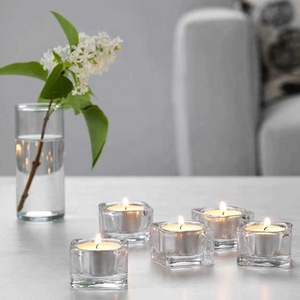 Unscented Paraffin Wax <strong>Tea</strong> <strong>Lights</strong> 8 Hour Burn Time Long Lasting Non Toxic Home Decoration Christmas Tealight Candles - Product Image 6