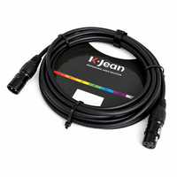 Câble XLR personnalisé à 3 broches, mâle vers femelle, pour microphone