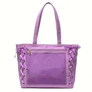New Luxury Women's Yellow for Ita <b>Bag</b> with Two Handles Zip Closure Casual Fashion <b>Accessory</b> - Product Image 2