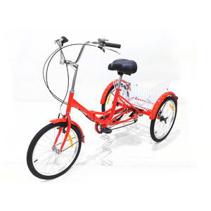Triciclo para Adultos, <span class=keywords><strong>Bicicleta</strong></span> de <span class=keywords><strong>Tres</strong></span> <span class=keywords><strong>Ruedas</strong></span>, 20, 24, 26 Pulgadas, <span class=keywords><strong>Bicicleta</strong></span> <span class=keywords><strong>Plegable</strong></span> de 3 <span class=keywords><strong>Ruedas</strong></span>, Triciclo para Adultos, Triciclos Plegables - Product Image 3