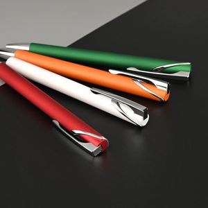 Promotional Custom Logo Persol Metal Aluminum Ballpoint <b>Pen</b> 1.0mm Multi-<b>Color</b> Rubber Coated Business Signature <b>Pen</b> Gifts - Product Image 5