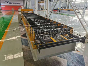 Herstellung von Hydraulik werkzeugen Ziegeldach Metalldach blech Rollen form maschine - Product Image 6