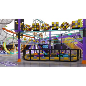<span class=keywords><strong>Parque</strong></span> <span class=keywords><strong>de</strong></span> Trampolines Personalizado para Centros Comerciales, con Barra <span class=keywords><strong>de</strong></span> Salto, Pista <span class=keywords><strong>de</strong></span> Obstáculos y Circuito Ninja para Niños y Adultos - Product Image 3