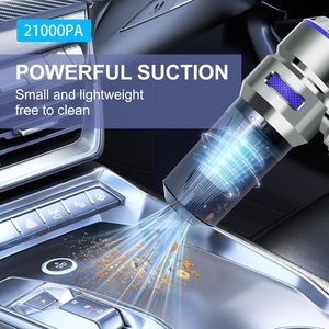 Motor sin escobillas de 3 engranajes, potente <span class=keywords><strong>Mini</strong></span> aspirador inalámbrico de mano para coche, aspirador portátil de succión fuerte - Product Image 5