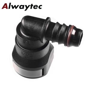 Conector de Manguera de Combustible de Plástico de Acción Rápida para Bomba de Codo, Material Plástico para Sistema de Combustible Automotriz, Resistente al Envejecimiento - Product Image 3