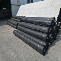 Rouleau de tissu tissé anti-mauvaises herbes traité anti-UV en PP avec service de découpe – Tissu de paillage commercial