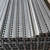 Profilés de rack Rittal en acier galvanisé PS8 9 plis pour armoires électriques par Elephant Roll Forming Technology Co.Ltd.