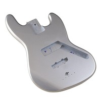 Metal Silver Electric Bass Body Guitar Special DIY Retrofit Accessories