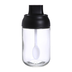 Factory Direct Creative <b>Labeled</b> All-in-One Seasoning Jar with Moisture-Proof Lid and Spoon for Home <b>Kitchen</b> Made of Plastic - Product Image 5