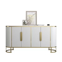 Haute qualité moderne salle à manger buffet meubles maison stockage Table d'appoint en bois luxe salon armoire