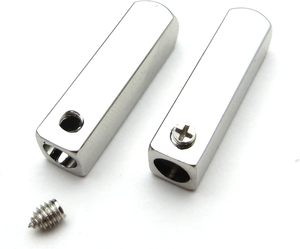 Embouts métalliques pour lacets, lot de quatre embouts et vis, tournevis inclus - Product Image 2