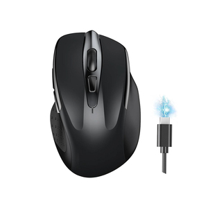 Wireless Bluetooth <b>Mouse</b> Silent Click Rechargeable Slim Portable For Laptop Tablet Pc Computer - Product Image 1