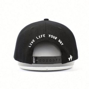 Best Selling Products 5 Panel Adult Men Structured 100 % Cotton Black Distressed 3D Embroidered Baseball <b>Hat</b> - Product Image 4