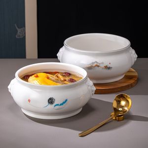 Tazón Profundo de Cerámica para Sopa de 20-20.9 cm, Apto para Lavavajillas, Vajilla para Servicio de Alimentos - Product Image 3