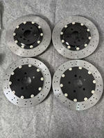 Disque de frein en céramique de carbone, étrier de roue avant 10 pots, étrier de frein électro-mécanique de roue arrière 4 pots pour Porsche/Benz/BMW/AMG