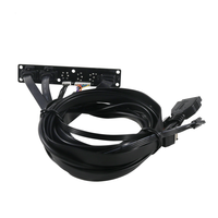 Cable de ordenador para servidor de Panel frontal USB 3,0, interruptor de alimentación USB 3,1 y placa de circuito LED PCB, disco flexible